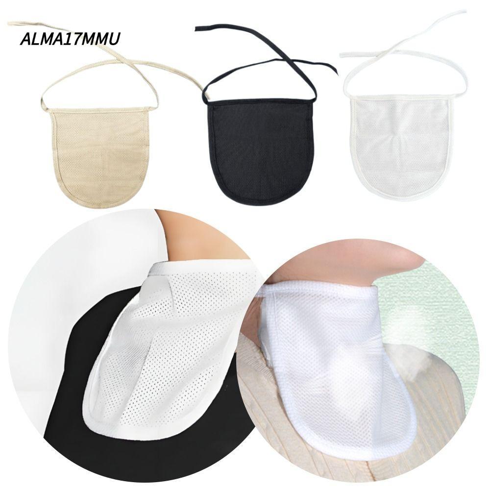 ALMA17MMU Tracheostomy Tube Wind Cap,กันฝุ่นปรับ Tracheal Cannula Shield,ผ้าฝ้ายBreathableคอ Trachea