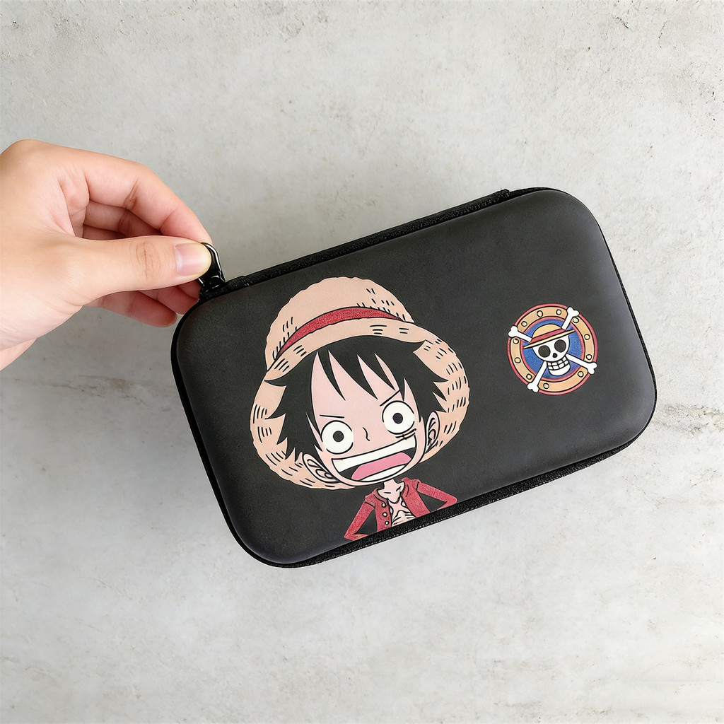 กระเป๋าสายไฟ ONE PIECE Luffy ขนาดใหญ่ กันน้ำ พร้อมช่องสำหรับ.powerbank และ organizer