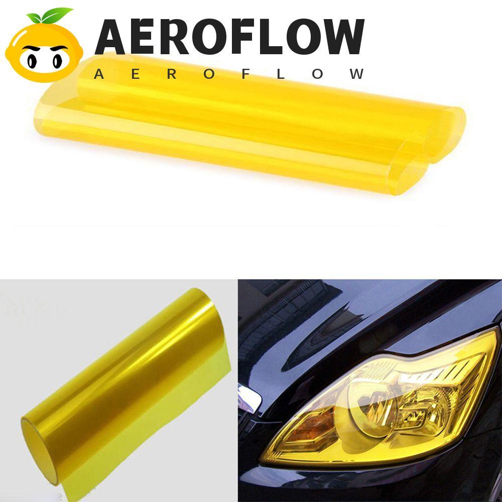 AEROFLOW Film ANY ไฟท้ายสีเหลืองสะดวกตัดหมอกทนทานไฟหน้าสีทอง