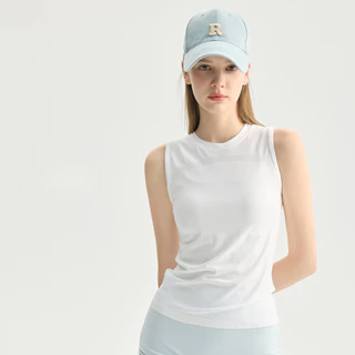 เสื้อยืดแขนกุด AirActive สวมใส่ง่าย อากาศถ่ายเทได้ดี สำหรับพิลาทิส ฟิตเนส วิ่ง และโยคะ