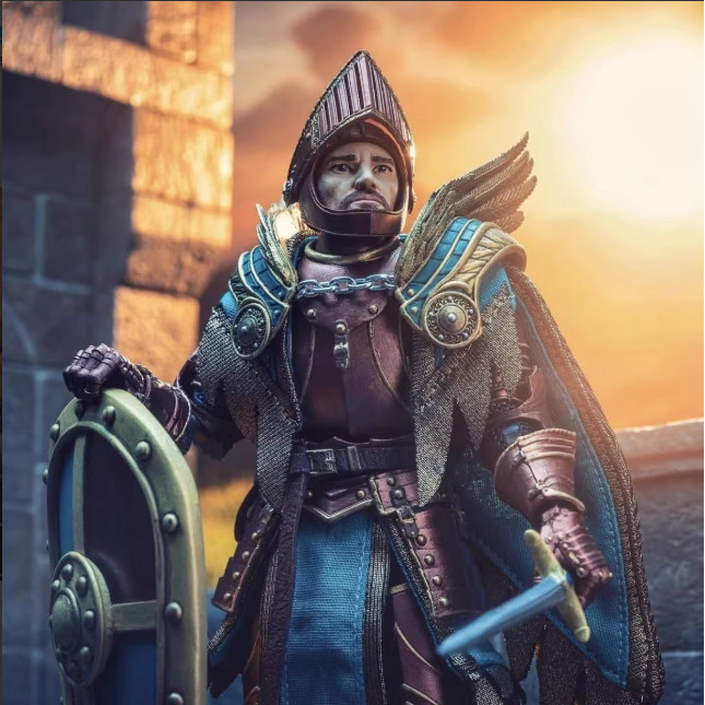 Four Horsemen All-Stars 6 Sir Andrew, Fire Mage Knight Action Figure