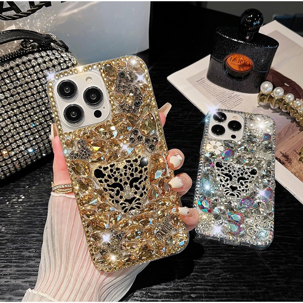 IPhone 17 14 15 Pro Max 16 Plus สําหรับ IP 12 11 13 Pro Max ฝาครอบดอกไม้เงา