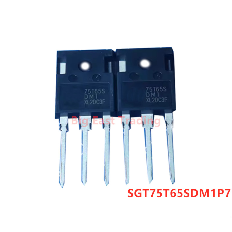 1PCS SGT75T65SDM1P7 75T65S 75A 650V ทรานซิสเตอร์เชื่อม,รับประกันคุณภาพ