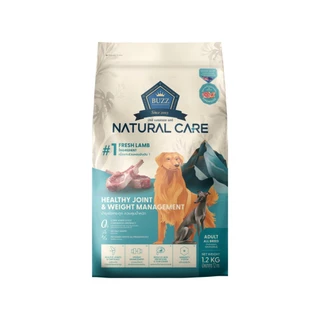 Buzz Natural Care Holistic Lamb บัซซ์ อาหารเม็ดสุนัข สูตรเนื้อแกะ ทุกสายพันธุ์ 1 ถุง ขนาด 1.2 kg