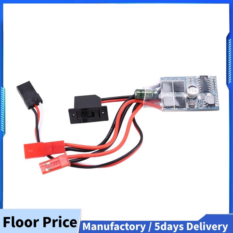 Rc ESC 10a Brushed Motor Speed Controller สําหรับ Rc Car Boat W/o เบรคไม่มีเบรค