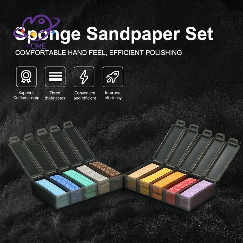 [mayhome] SS-S01 หรือ SS-S02 ชุดฟองน้ําขัดสําหรับ Modelbo Arc บดขัดกระดาษทรายทําเครื่องมือกระดาษขัด 