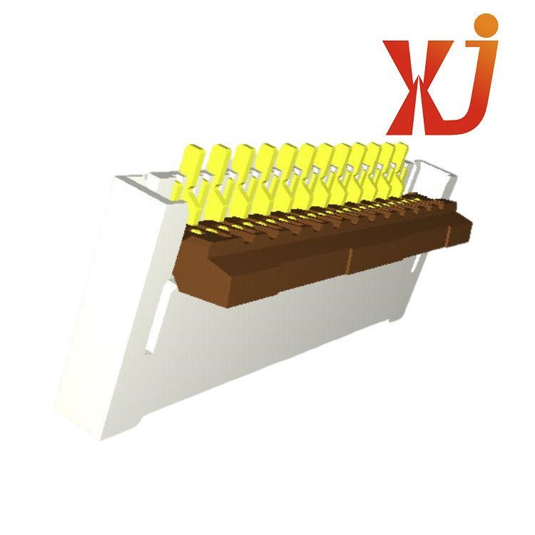 คอมพิวเตอร์ FPC Connector 22pinFPC Connector ซ็อกเก็ต FPC สติกเกอร์แนวนอนด้านหลัง Flip ประเภท DHNI