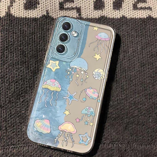 เคสโทรศัพท์กันกระแทกแบบใส For Samsung A57 A56 A17 A07 A37 A55 A26 A06 A05S A36 A50 A35 A25 A72 A22 A73 A15 S25 S26 Ultra