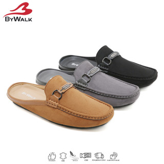 BYWALK Barca11 Sepatu Slop Pria Bustong Mules Sendal Selop