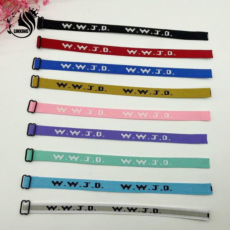 [Mini Spend 0-1.5k] WWJD สร้อยข้อมือเชือกถัก What Would Jesus Do Handmade กําไลข้อมือสร้างแรงบันดาลใ