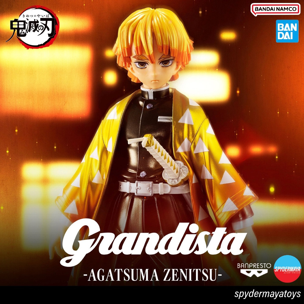 🎈   (PRE-ORDER) Zenitsu Agatsuma Grandista Figure - Kimetsu No Yaiba - Banpresto