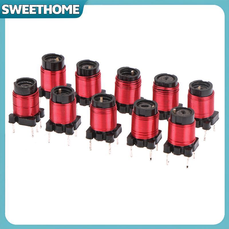 SWEETHOME 10 ชิ้น 50 ครั้ง 13uh-34uH ปรับความถี่สูง Ferrite Core ตัวเหนี่ยวนําปรับความถี่สูง Ferrite