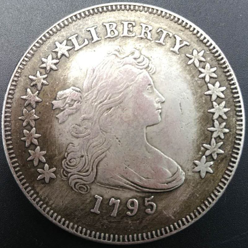 American Eagle Silver Dollar Coin ต่างประเทศเงิน Dollar เงินโบราณรอบคอลเลกชัน American Goddess Eagle