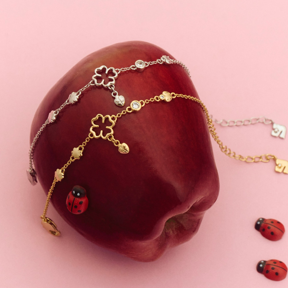 YVIS Spring Brass Bracelet – Lucky Charm Collection