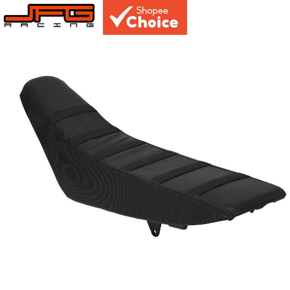 Universal Ribbed Dirt Bike ที่หุ้มเบาะรถจักรยานยนต์ Ng Upuan Ng มอเตอร์ Gripper นุ่ม