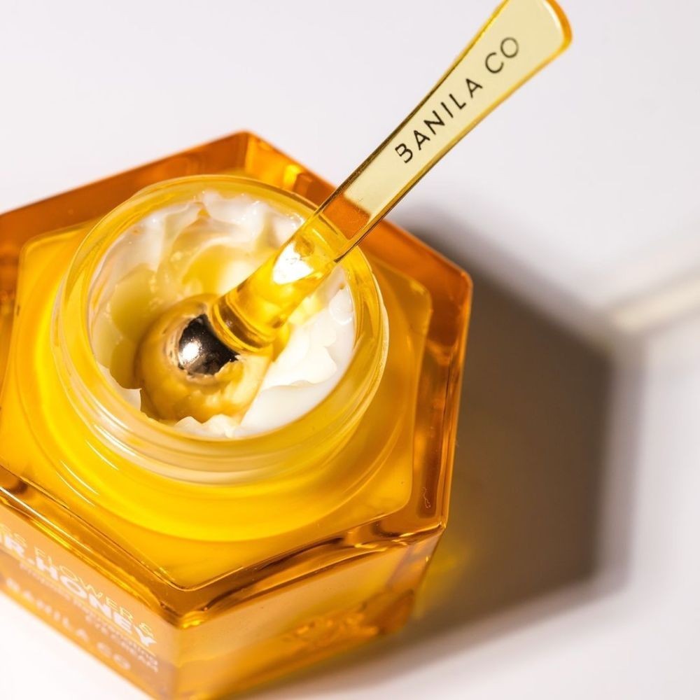 BANILA CO Miss Flower & Mr. Honey Propolis Rejuvenating Eye Cream 20ml. บานิลา โค ฮันนี่ ครีมดูแลผิวรอบดวงตา ชะลอริ้วรอย - รูปที่ 2