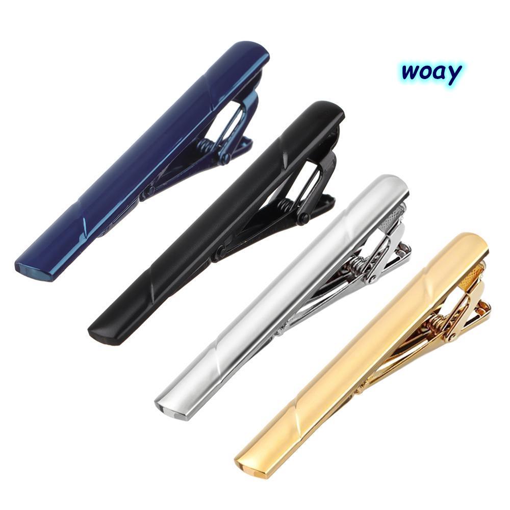 WOAY Tie Clip Wedding Business Classic Tie Pin