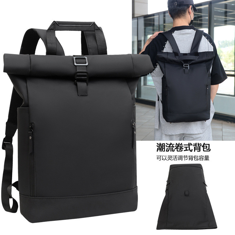 Roll-Top Water-Repellent Business Computer Bag Work Commuter