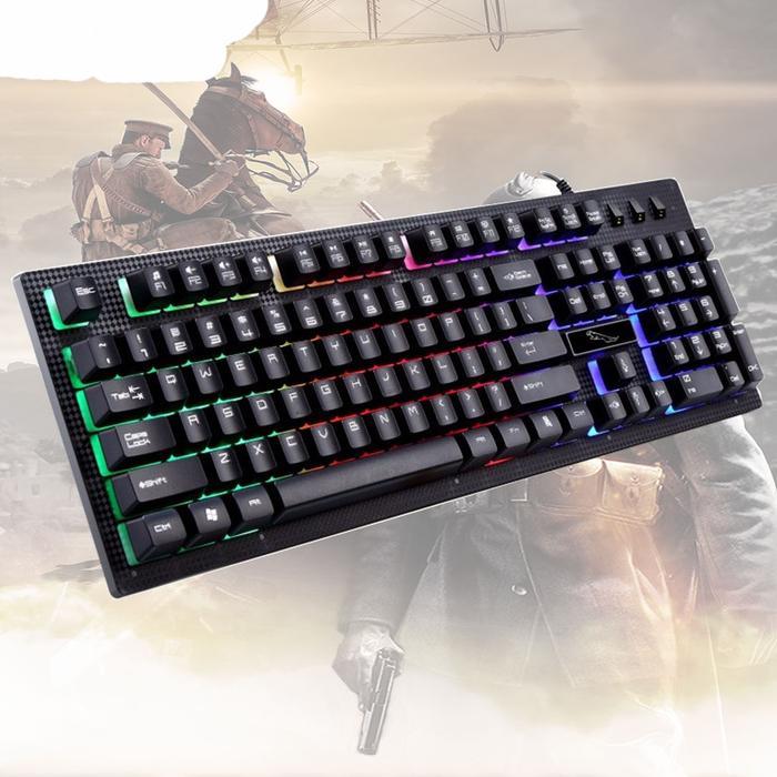 RGB LED Gaming Keyboard - G20 - Black by Fusion part