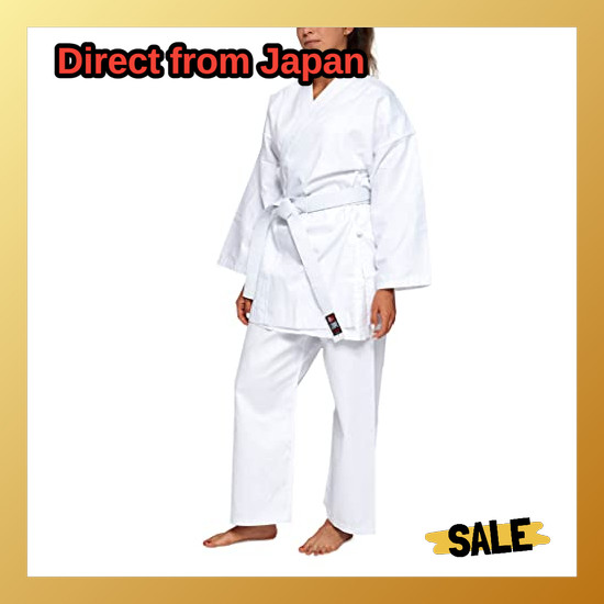 Direct From Japan Leone 1947] Unisex karate uniform [KARATE SUIT] Top and bottom set with white belt