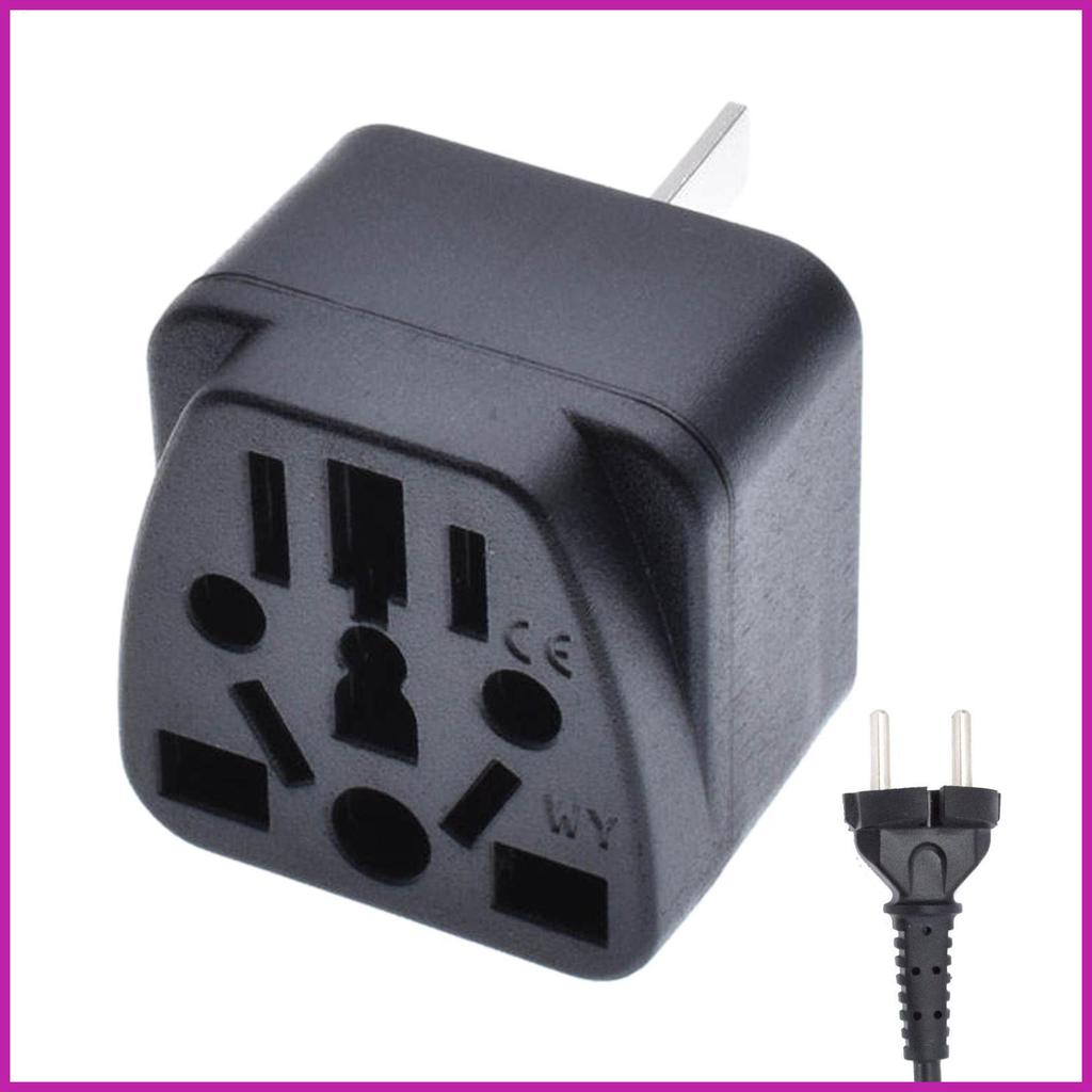 US To AU Power Adapter 3-Flat Uk To Au Plug Charger Adapter แบบพกพา Travel Charger อุปกรณ์เสริมสําหร