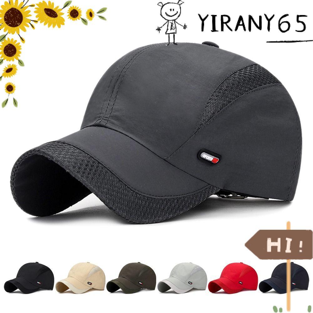 YIRAN หมวกกันแดดกันน้ํากลางแจ้งหมวก Snapback