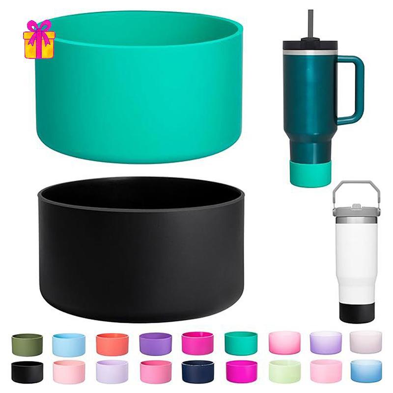 [INTH] ซิลิโคนบูตสําหรับขวดน้ํา Owala ฝาครอบด้านล่างกันลื่น ตัวป้องกันด้านล่าง ฐานป้องกัน ที่รองแก้ว