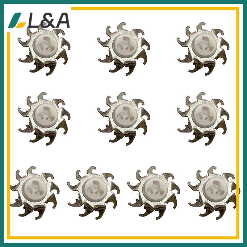 L&A 10 ชิ้นหัวโกนไฟฟ้าเปลี่ยน 3 des สําหรับ FR8 FR6 Beard Trimmer แห้งเปียกเครื่องโกนหนวด