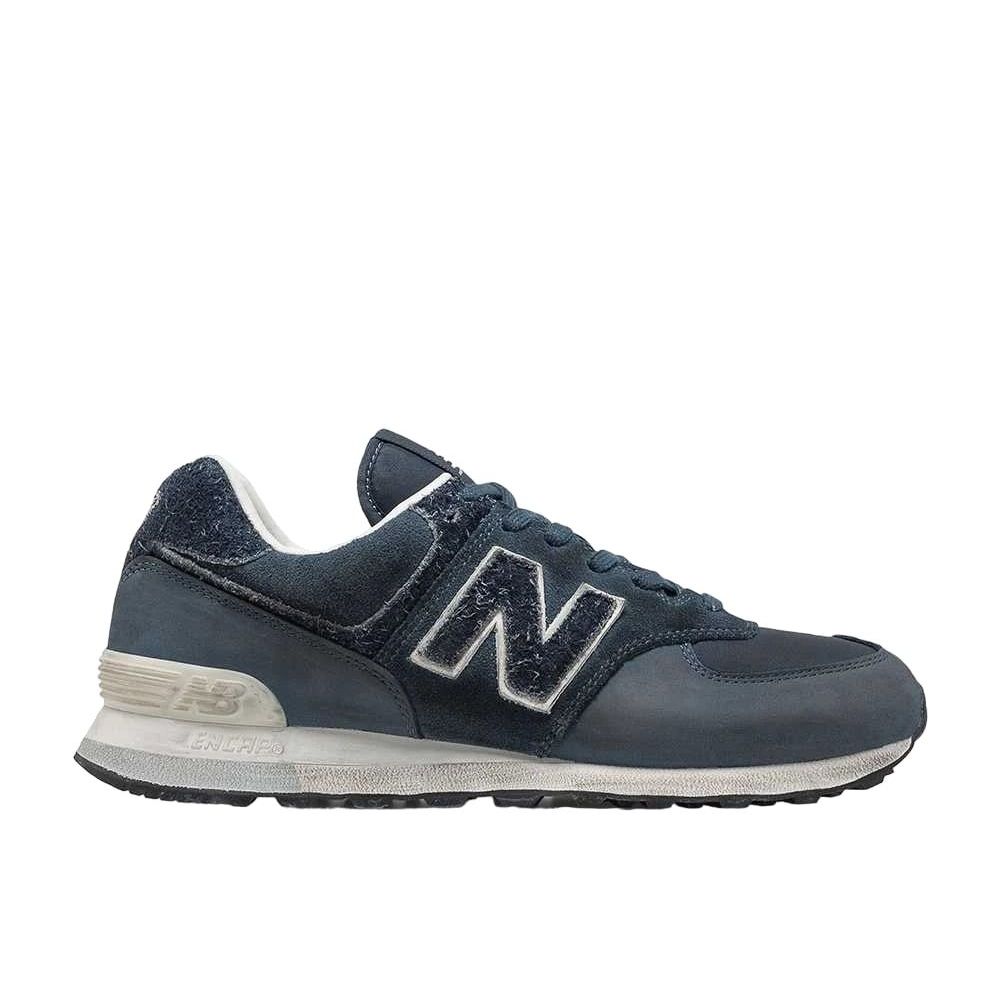 INVINCIBLE × New Balance 574 Navy Blue Unused