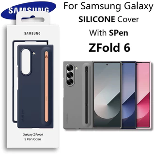 SAMSUNG สําหรับSamsung Galaxy ZFold6 Stylus SปากกากรณีZFold 6 OriginalซิลิโคนในตัวStylusปากกาซิลิคอนSpenกรณี