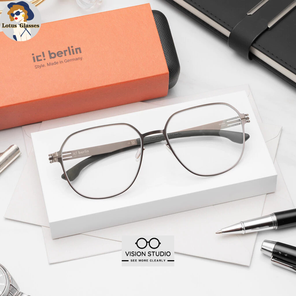 🍀กรอบแว่น IC BERLIN Nadea Bronze