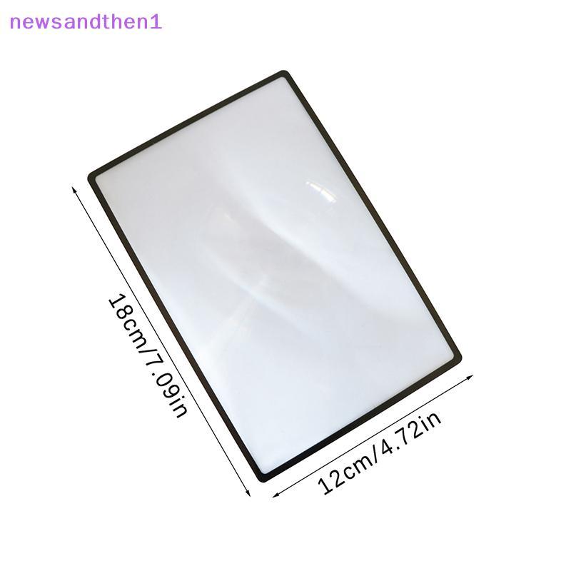 Newsandthen1 แว่นขยาย A5 Full P หน้าแว่นขยายแผ่นขนาดใหญ่แว่นขยายหน้าหนังสือขยาย 3X Ultra-thin แว่นขยาย Loupe Nice ราคา ถูกที่สุด ดีลบีเคเค แกลเลอรีภาพที่ 5