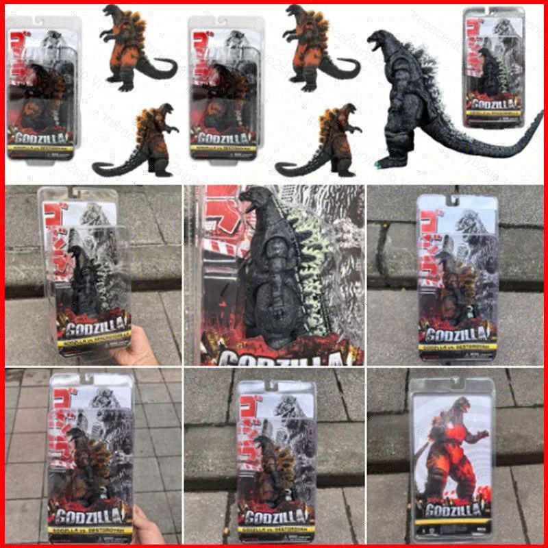 G2P NECA Godzilla Action Figure Burning Godzilla Space Godzilla ตุ๊กตาของเล่นสําหรับของขวัญเด็กเครื่