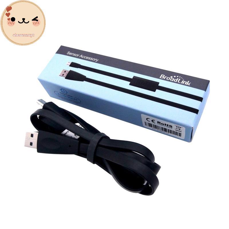 Chee Orl Broadlink HTS2 พอร์ต USB อุณหภูมิเซ็นเซอร์ความชื้นเครื่องตรวจจับทํางานร่วมกับ RM Mini RM4 P