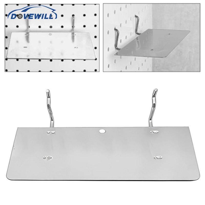 [Dovewill] Pegboard ชั้นวางของติดผนังติดตั้งง่ายฮาร์ดแวร์ Pegboard ถาดผนัง
