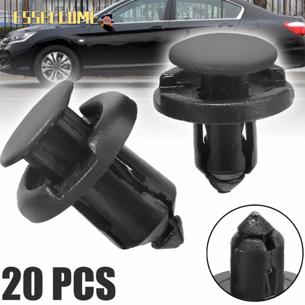 ESSECCOME 20 ชิ้น Fastener รถ 8 มิลลิเมตร 10 มิลลิเมตรหลุมกันชน Retainer
