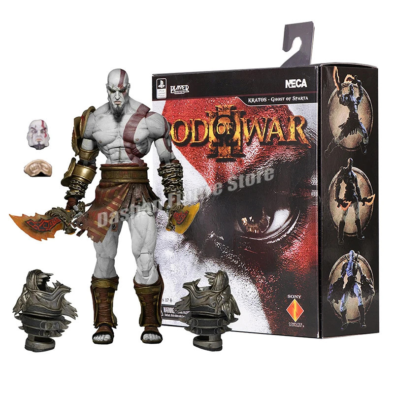 NECA God of War Ghost of Sparta Kratos Action Figure 18 ซม.PVC Movable Collection เกม Ultimate Krato