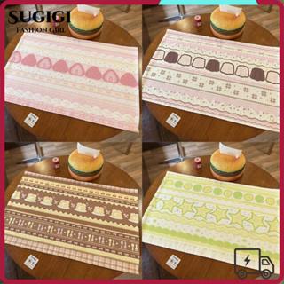 สุขใจ แผ่นรองโต๊ะ, ผ้าปูโต๊ะกันลื่นเค้กสตรอเบอร์รี่, การ์ตูน…