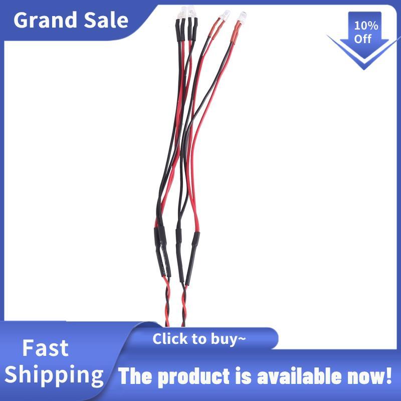 RC รถ LED ไฟหน้าและไฟท้ายสําหรับ Mini-Z MA020 MR03 FWD RWD 1/28 RC รถอะไหล่อัพเกรด