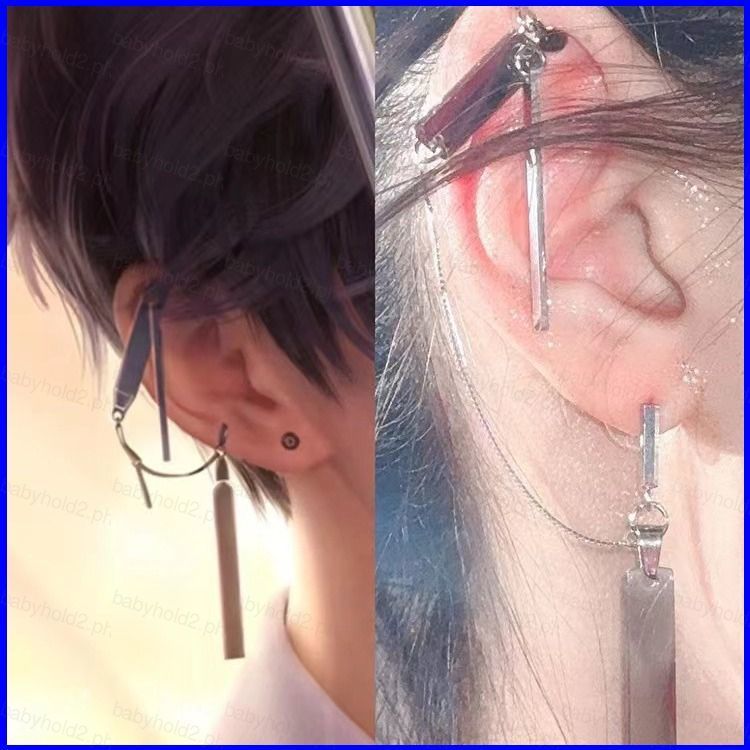 BY2 Love And Deepspace Rafayel ต่างหูเรขาคณิตสร้างสรรค์ พราวและทันสมัย เสริมบุคลิกภาพได้อย่างดี