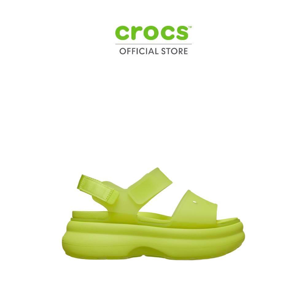 CROCS รองเท้าแตะผู้หญิง SOHO FROSTED Y STRAP SANDAL  รุ่น CS 212651-738 - CITRUS