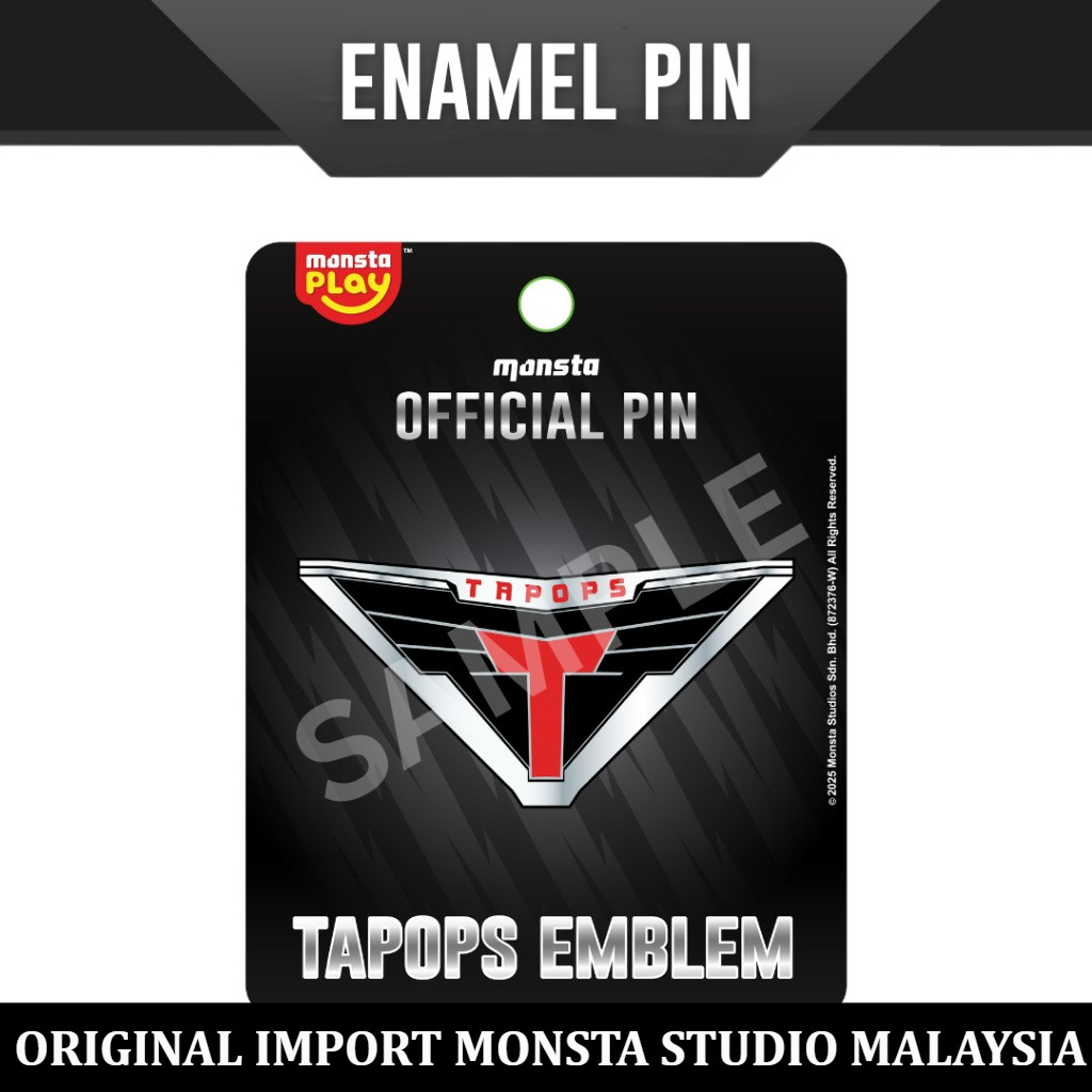 Boboiboy gopal ying yaya Tapop สมาชิกเข็มกลัด Pin ต้นฉบับนําเข้า monsta studio malaysia อย่างเป็นทาง