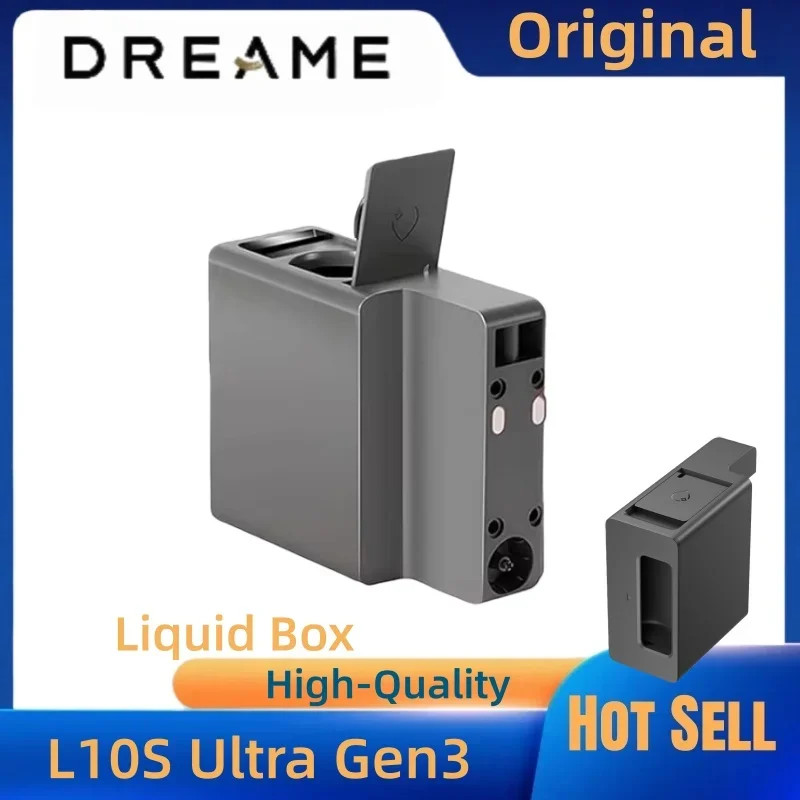 อุปกรณ์เสริมสูญญากาศหุ่นยนต์ Dreame ดั้งเดิม – เครื่องจ่ายน้ํายาทําความสะอาดอัตโนมัติสําหรับรุ่น L10s Ultra Gen3