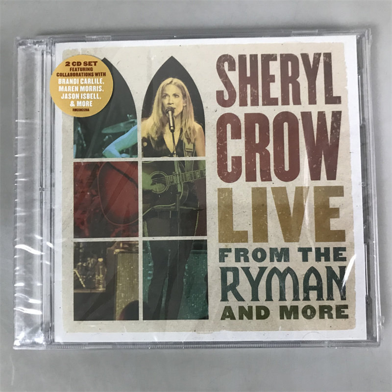 (ใหม่เอี่ยม ) Ly尔Sheryl Crow Live From The Ryman And More CD盒 jing