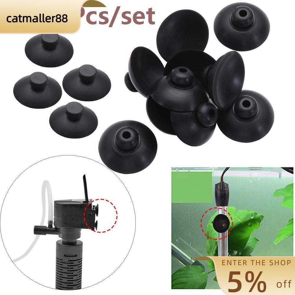 CATMALLER88 10 ชิ้นดูดถ้วยคลิป Aquarium ที่มีประโยชน์ Practical Sucker
