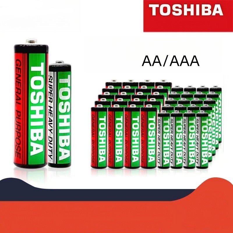 ถ่าน TOSHIBA AA AAA ใส่นาฬิกา รีโมท ถ่านคุณภาพดี เกรดอย่างดี ใช้ทน ใช้นาน
