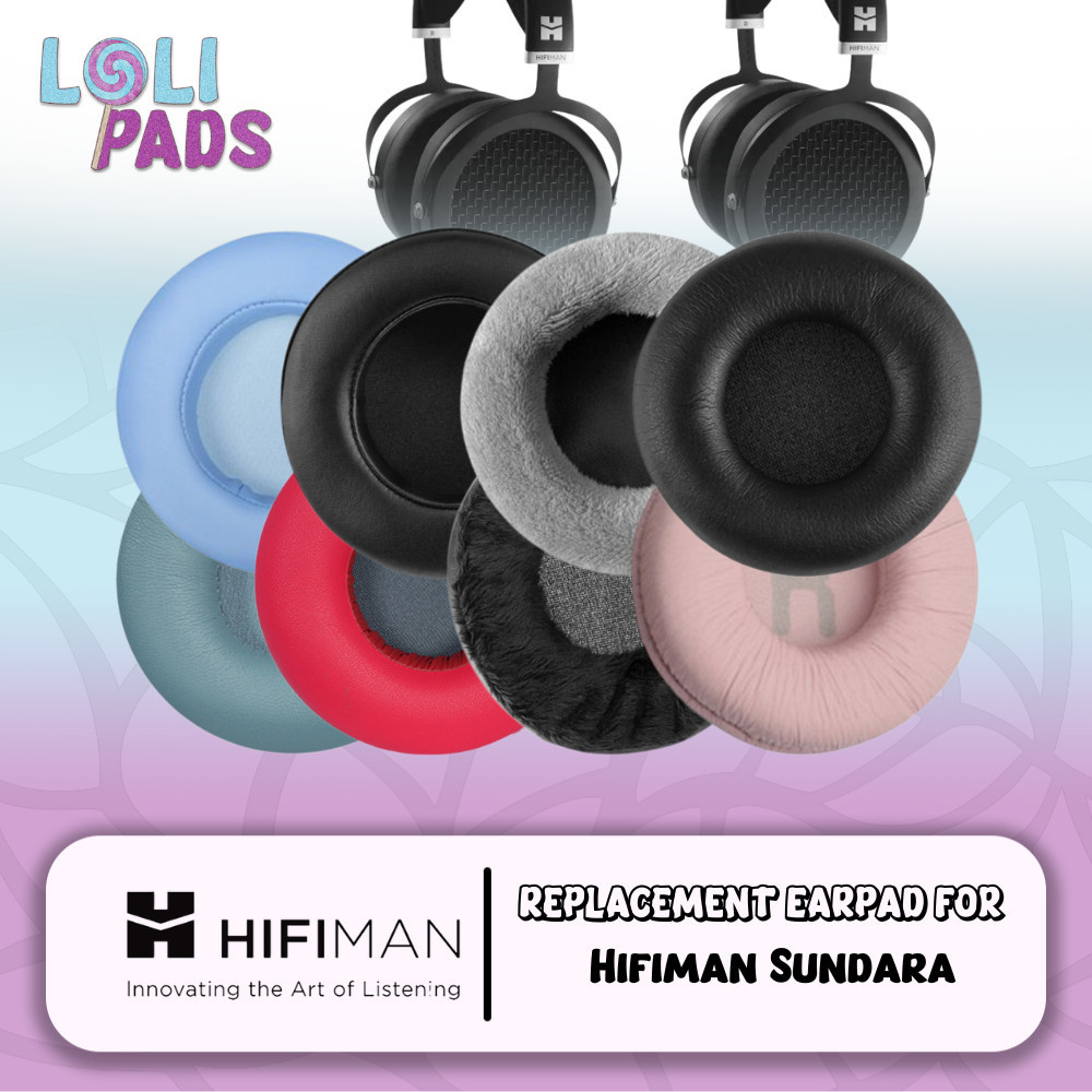 ฟองน้ําแผ่นรองหูฟังแผ่นรองหูฟัง Hifiman Sundara Pad Earcup Pad