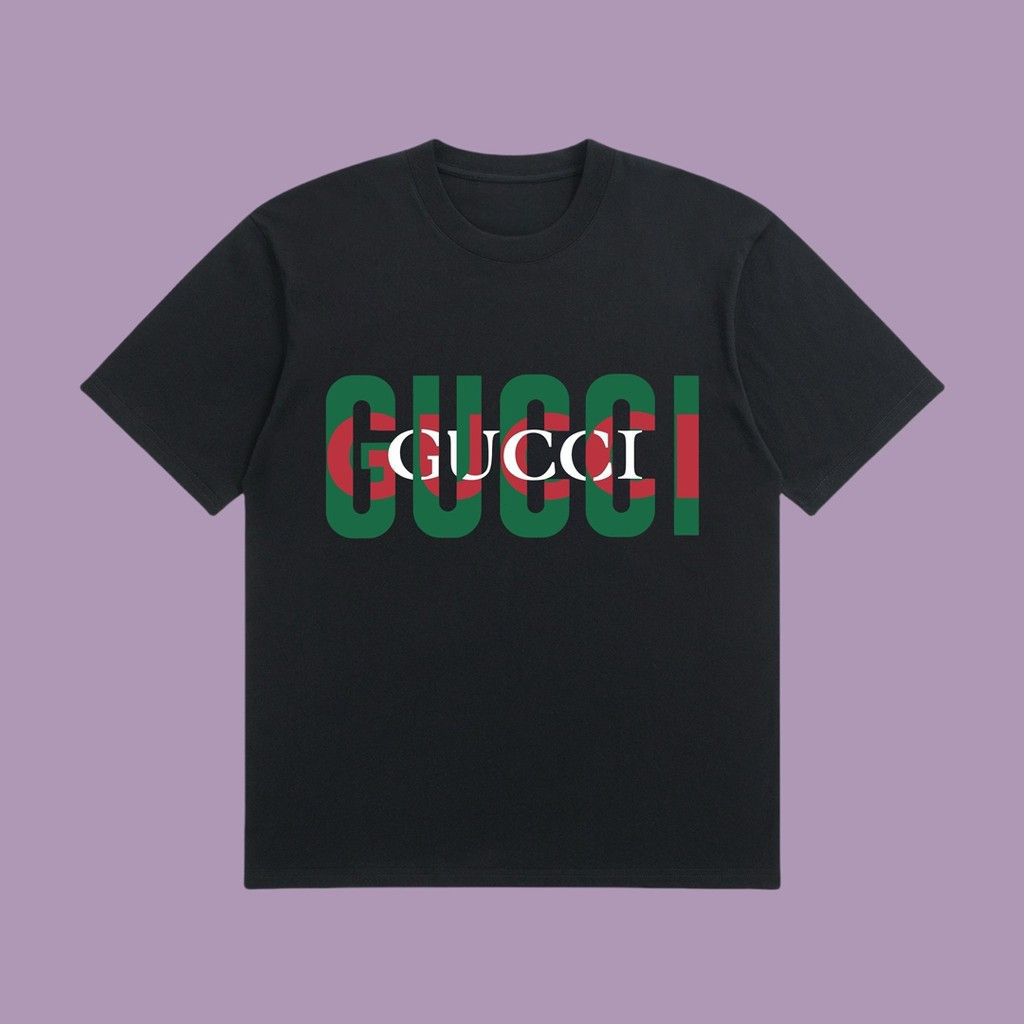 GUC * CI2026 Star Early Spring เสื้อยืดแขนสั้นสไตล์ใหม่ผู้ชายสไตล์ผู้หญิงคู่สไตล์กีฬาฐานด้านในรอบคอฤ