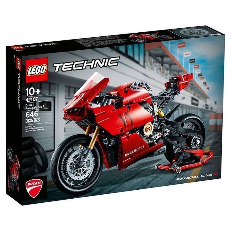[] Lego 42107 Ducati v4R Motorcycle Mechanical Set Toy