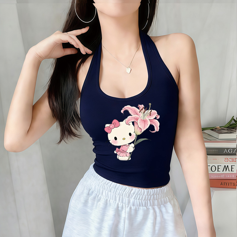 COD BOOM เสื้อกล้ามผู้หญิง คล้องคอเว้าหลัง nobra รูปที่ 2